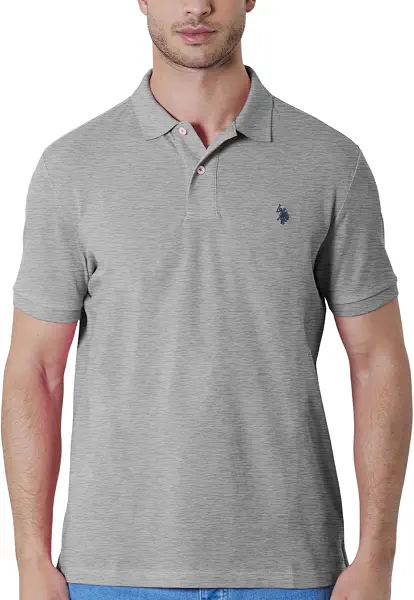 سعر ومواصفات U.S. POLO ASSN. .U.S. بولو اسن قميص بولو للرجال، رمادي مرقش، مقاس XXL (B01HEYN0GU) على Amazon EG