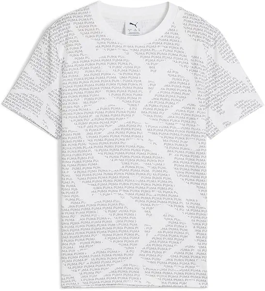 سعر ومواصفات بوما PUMA Mens ESS LOGO LAB AOP Tee B White Classic (B0DV4JZBWH) على Amazon EG