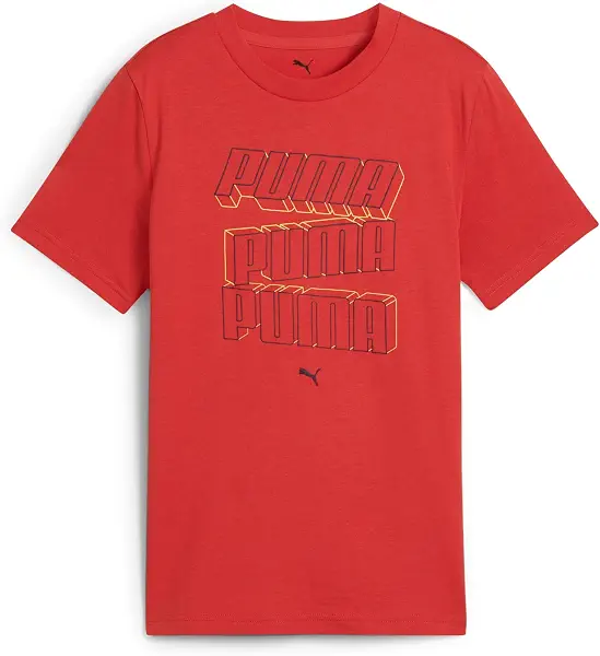 سعر ومواصفات PUMA Mens ESS LOGO LAB HOG Tee B Red Fire Classic (B0DV4H6ZM6) على Amazon EG