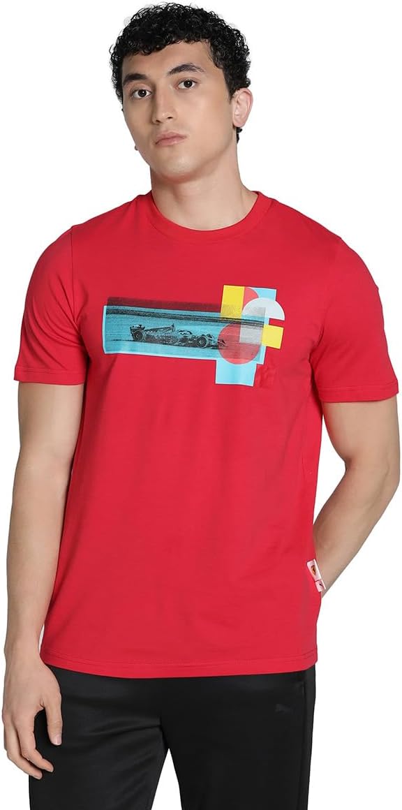 سعر ومواصفات بوما PUMA Mens Ferrari Race Graphic Tee 1 Classic (B0DS4DXLSW) على Amazon EG