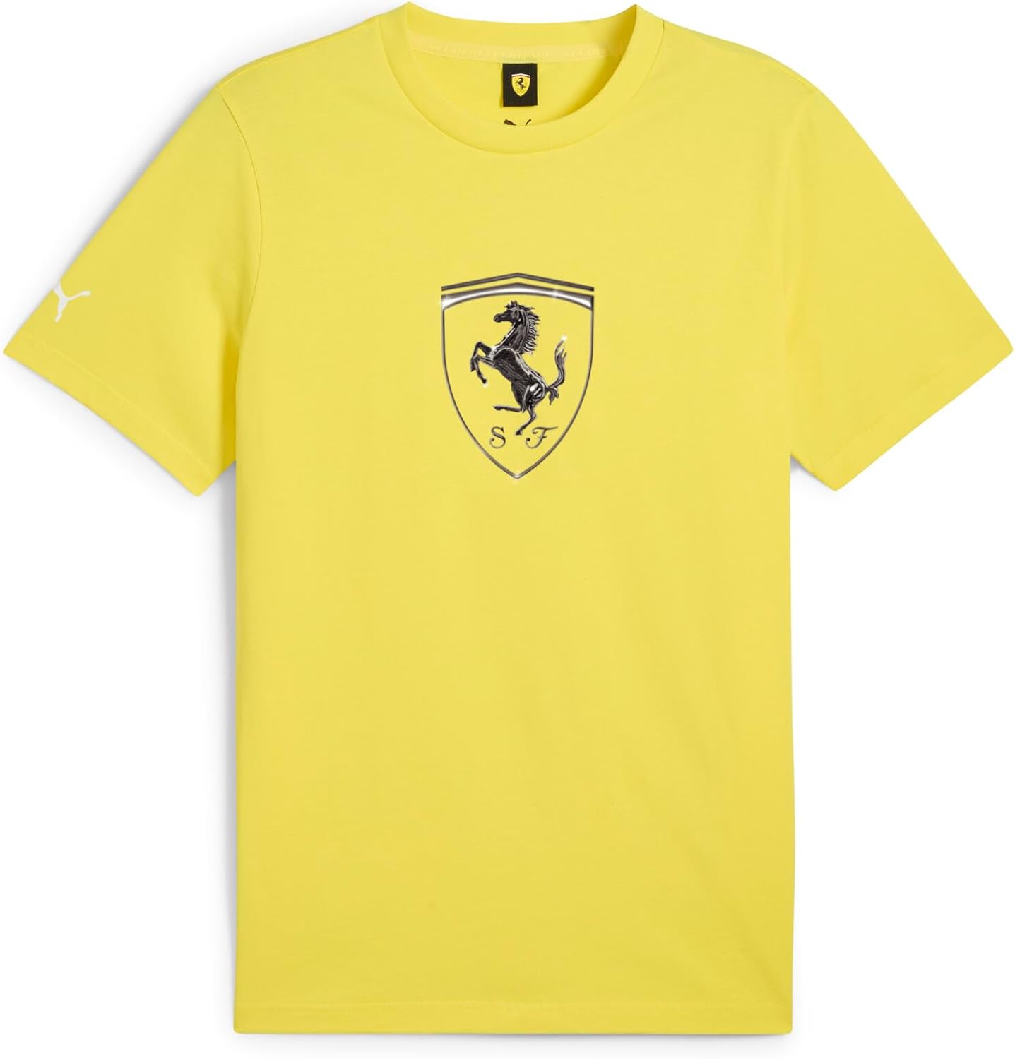 سعر ومواصفات بوما PUMA Mens Ferrari Race Tonal Big Shield Tee Speed Classic (B0DV4J9GNY) على Amazon EG