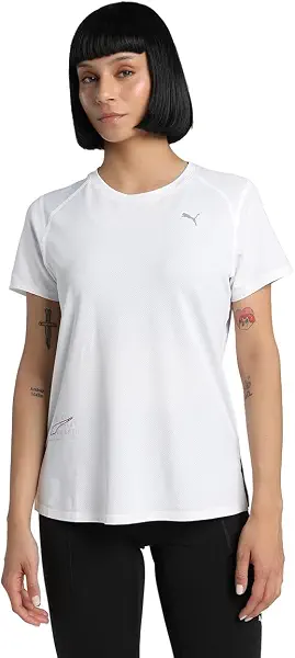 سعر ومواصفات PUMA Womens W RUN GRAPHIC MESH TEE Classic (B0DS4GLS9Z) على Amazon EG