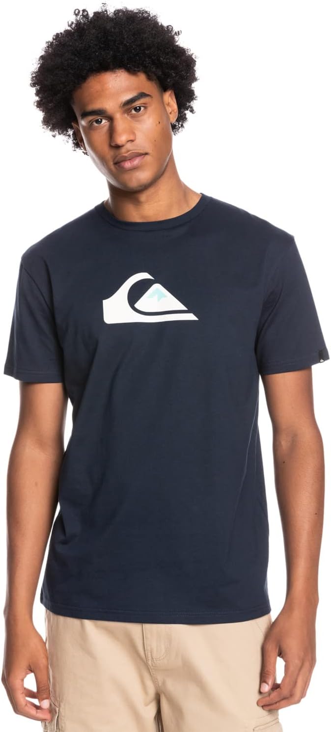 سعر ومواصفات Quiksilver™ Comp Logo - T-Shirt - Men - XL - Blue (B094CZMDMB) على Amazon EG