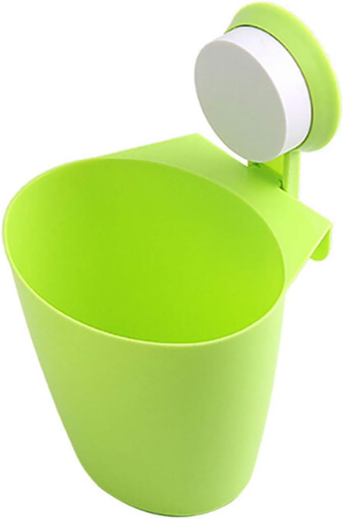 سعر ومواصفات Rack Wall-Mounted Suction Cup Storage Holder – Plastic Hanging Organizer Basket for Bathroom & Kitchen (B0HGBR4LJH) على Amazon EG
