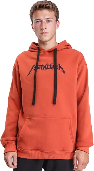 سعر ومواصفات Ravin سويت شيرت بغطاء رأس ويسترن بقصة عادية بنقشة Metallica للرجال من ريفين (عبوة من قطعة واحدة) (B0FP8W1TV7) على Amazon EG