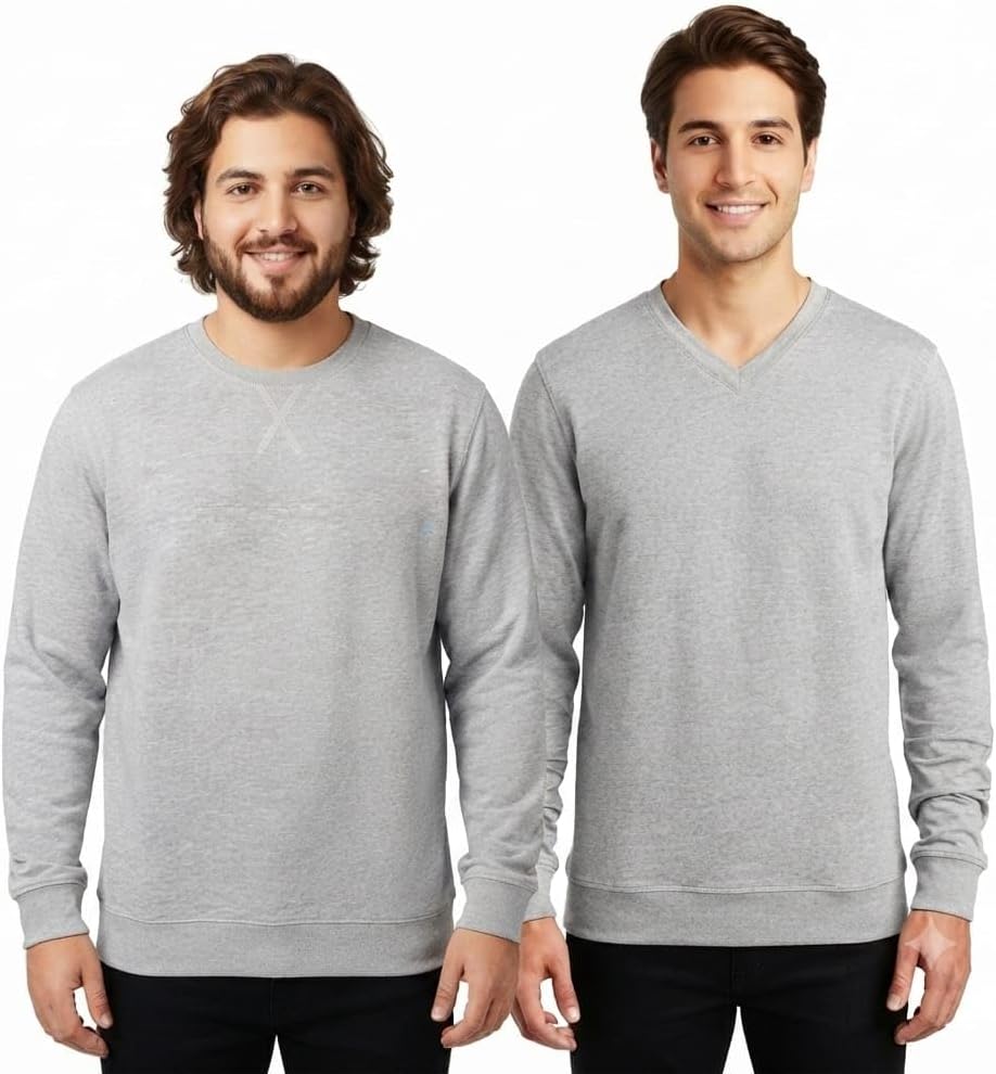 سعر ومواصفات Red Circle Bundle of 2 T-Shirt round + V Men Cotton 100% shane XL (B08HJKJMQZ) على Amazon EG