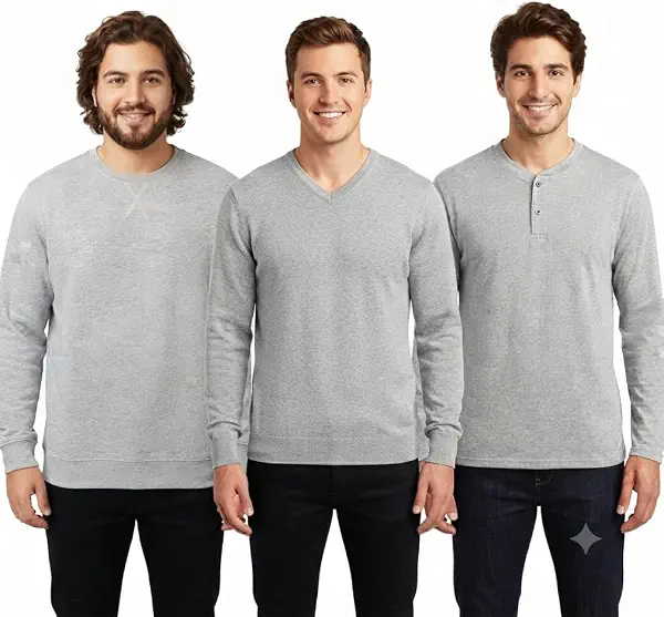 سعر ومواصفات Red Circle Bundle of 3 T-shirt round + V Men Cotton 100% shane 2XL (B08HJQR3FZ) على Amazon EG