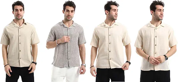 سعر ومواصفات Red Circle Mens Bundle of 4 Alpine Forest Utility Shirt Bundle of 4 Alpine Forest Utility Shirt (B0H4RZY15N) على Amazon EG