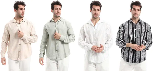 سعر ومواصفات Red Circle Mens Bundle of 4 Alpine Forest Utility Shirt Bundle of 4 Alpine Forest Utility Shirt (B0H4S5CWRW) على Amazon EG