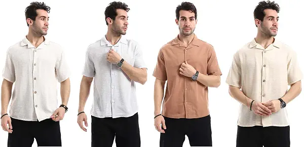 سعر ومواصفات Red Circle Mens Bundle of 4 Alpine Forest Utility Shirt Bundle of 4 Alpine Forest Utility Shirt (B0H4S6NS8Y) على Amazon EG