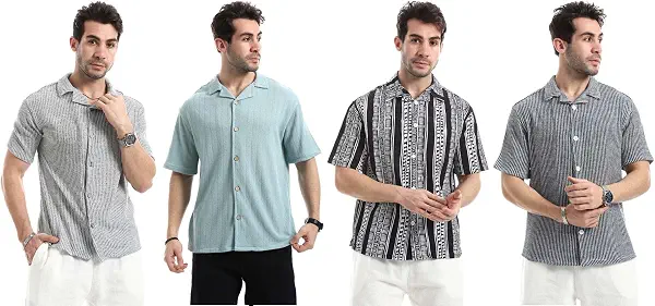 سعر ومواصفات Red Circle Mens Bundle of 4 Alpine Forest Utility Shirt Bundle of 4 Alpine Forest Utility Shirt (B0H4S7HDJH) على Amazon EG