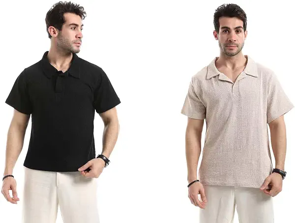 سعر ومواصفات Red Circle Mens Bundle of 2 Ivory Dune Relaxed T-Shirt Bundle of 2 Ivory Dune Relaxed T-Shirt (B0H4S2NTT2) على Amazon EG