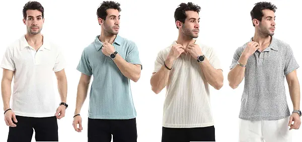 سعر ومواصفات Red Circle Mens Bundle of 4 Ivory Dune Relaxed T-Shirt Bundle of 4 Ivory Dune Relaxed T-Shirt (B0H4S4F3SS) على Amazon EG