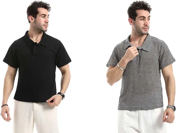 سعر ومواصفات Red Circle Mens Bundle of 2 Ivory Dune Relaxed T-Shirt Bundle of 2 Ivory Dune Relaxed T-Shirt (B0H4S4Q1B4) على Amazon EG