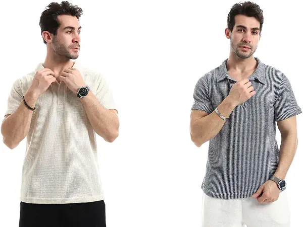 سعر ومواصفات Red Circle Mens Bundle of 2 Ivory Dune Relaxed T-Shirt Bundle of 2 Ivory Dune Relaxed T-Shirt (B0H4S6FZCL) على Amazon EG