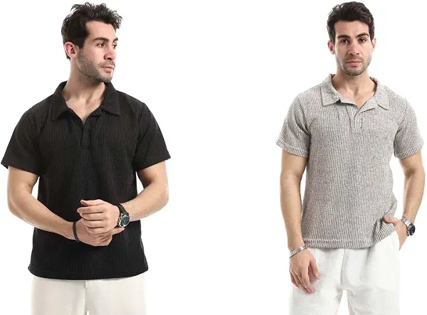سعر ومواصفات Red Circle Mens Bundle of 2 Ivory Dune Relaxed T-Shirt Bundle of 2 Ivory Dune Relaxed T-Shirt (B0H4S6SWN7) على Amazon EG