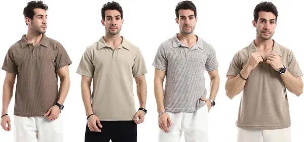 سعر ومواصفات Red Circle Mens Bundle of 4 Ivory Dune Relaxed T-Shirt Bundle of 4 Ivory Dune Relaxed T-Shirt (B0H4S8Z7QL) على Amazon EG