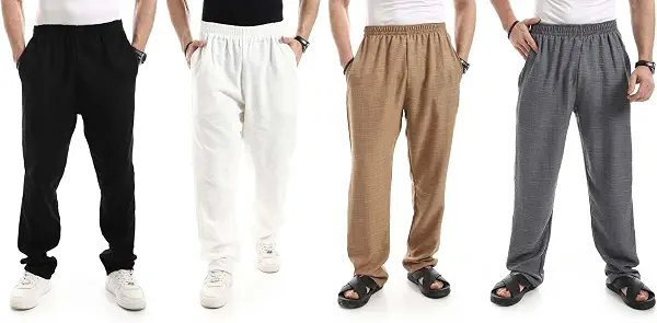 سعر ومواصفات Red Circle Mens Bundle of 4 Relaxed Fit Everyday Pants Bundle of 4 Relaxed Fit Everyday Pants (B0H4S4KVLS) على Amazon EG