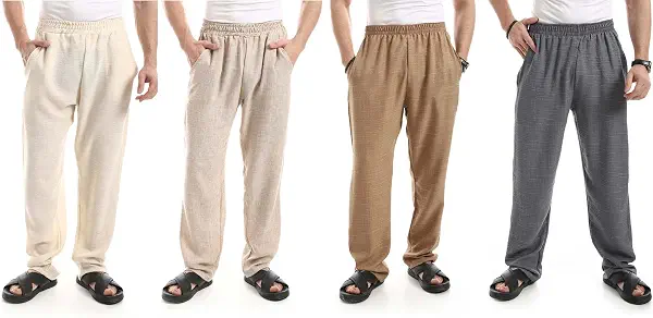 سعر ومواصفات Red Circle Mens Bundle of 4 Relaxed Fit Everyday Pants Bundle of 4 Relaxed Fit Everyday Pants (B0H4S9FQ6W) على Amazon EG