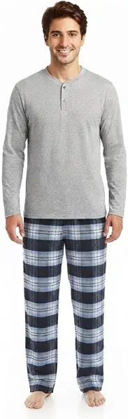 سعر ومواصفات Red Circle pajama sravino Multicolor Men Cotton 100% shane-black-blue xl (B08HJQYF6R) على Amazon EG