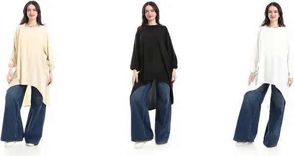 سعر ومواصفات Red Circle Womens Bundle of 3 Boncho short zipper at the shoulder linen Bundle of 3 Boncho short zipper at the shoulder linen (B0H4RZWCYL) على Amazon EG