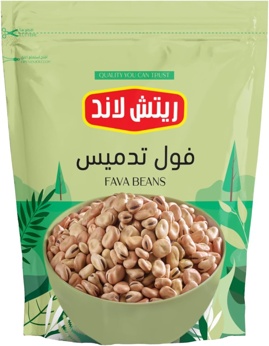 سعر ومواصفات ريتش لاند فول مدمس في كيس بلاستيكي 400 جرام (B0GMCW337D) على Amazon EG