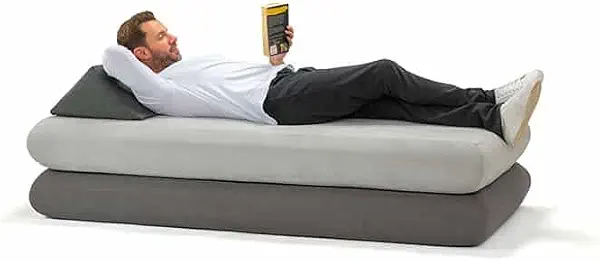 سعر ومواصفات RicRac Double Mattresses with Cushion - Rife, Blue, 200 x 90 x 40 cm (B0HMNLT6LQ) على Amazon EG