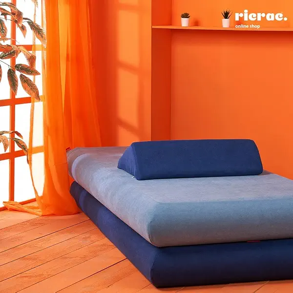 سعر ومواصفات RicRac Double Mattresses with Cushion - Rife, Gray, 200 x 90 x 40 cm (B0HMNWGDFY) على Amazon EG