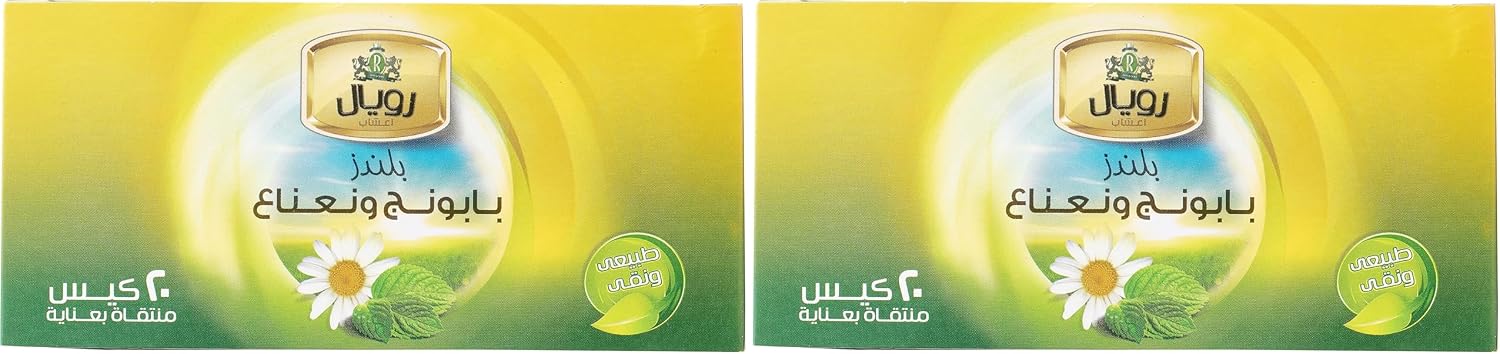سعر ومواصفات Royal chamomile mint herbs, 20 bags (Pack of 2) (B0GX6QF9PX) على Amazon EG