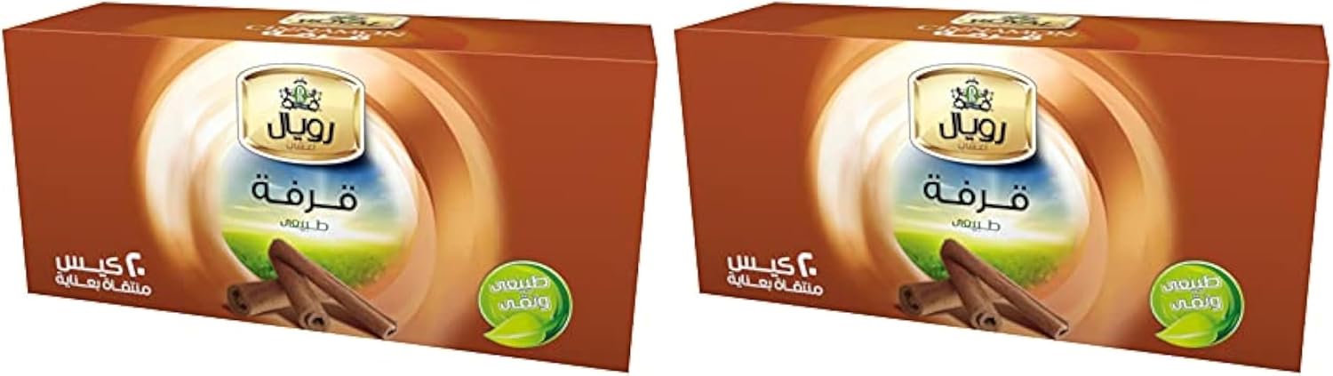 سعر ومواصفات Royal cinnamon 20 tea bags (Pack of 2) (B0GX6PRS8N) على Amazon EG