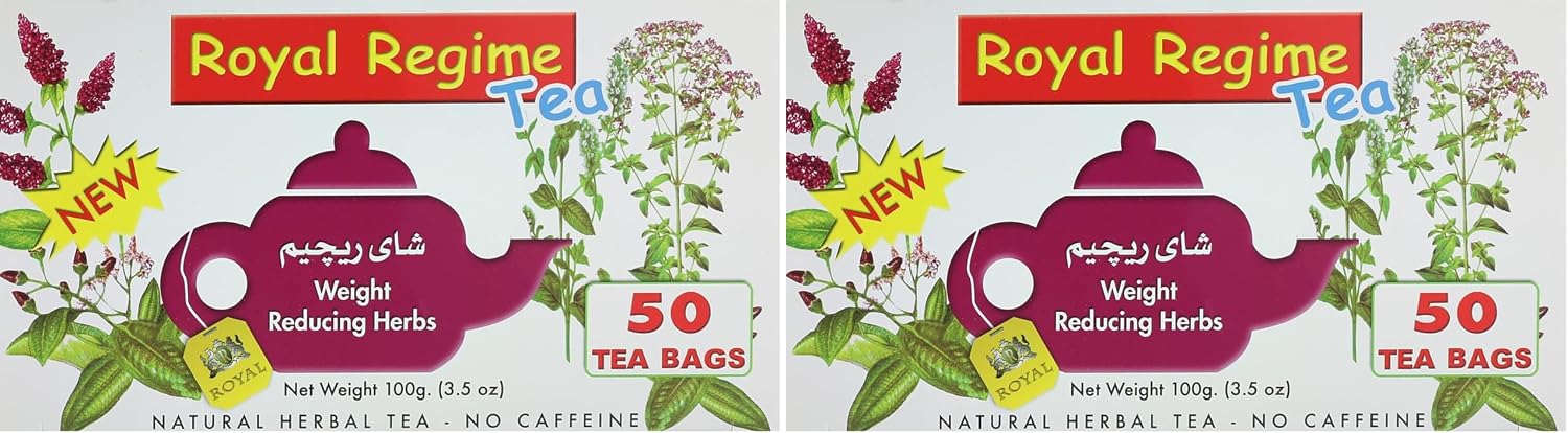 سعر ومواصفات Royal Herbs regime herbal tea - 50 bags (Pack of 2) (B0FL9YWRPZ) على Amazon EG