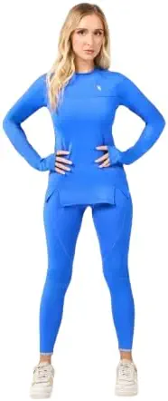 سعر ومواصفات RZIST تيشيرت بيرفورمانس بأكمام طويلة للجنسين من RZIST - أزرق (Azure Blue) كلاسيك (عبوة من قطعة واحدة) (B0FHHS9HBL) على Amazon EG