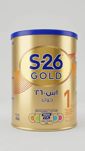 سعر ومواصفات S-26 جولد مرحلة 1 400 جرام (B093GT3SZ9) على Amazon EG