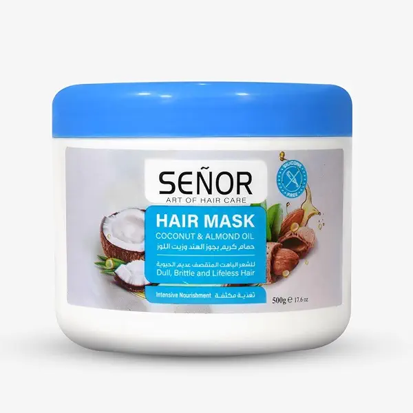 سعر ومواصفات Senor Conditioning Hair Mask With Coconut & Almond Oil 500G (B0DQ5S442Y) على Amazon EG