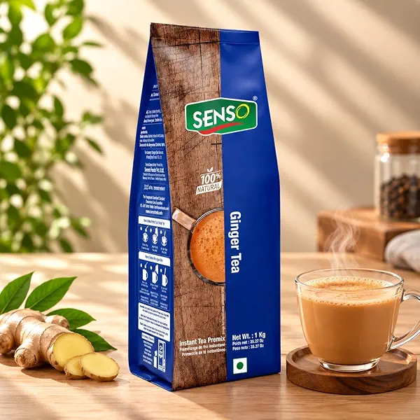 سعر ومواصفات Senso Natural Care Tea 1 kg Pack - Incredibly Authentic | Strong Chai | Premium Powder | Desi | Readymade | Adhrak | Ginger Mix (Pack of 1) - Ayurvedic (B08WPSP8KD) على Amazon EG
