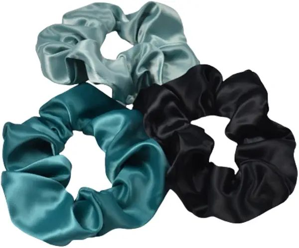 سعر ومواصفات Set Of 3 Colorful Satin Scrunchies With Big Size (B0BS1DF7HT) على Amazon EG