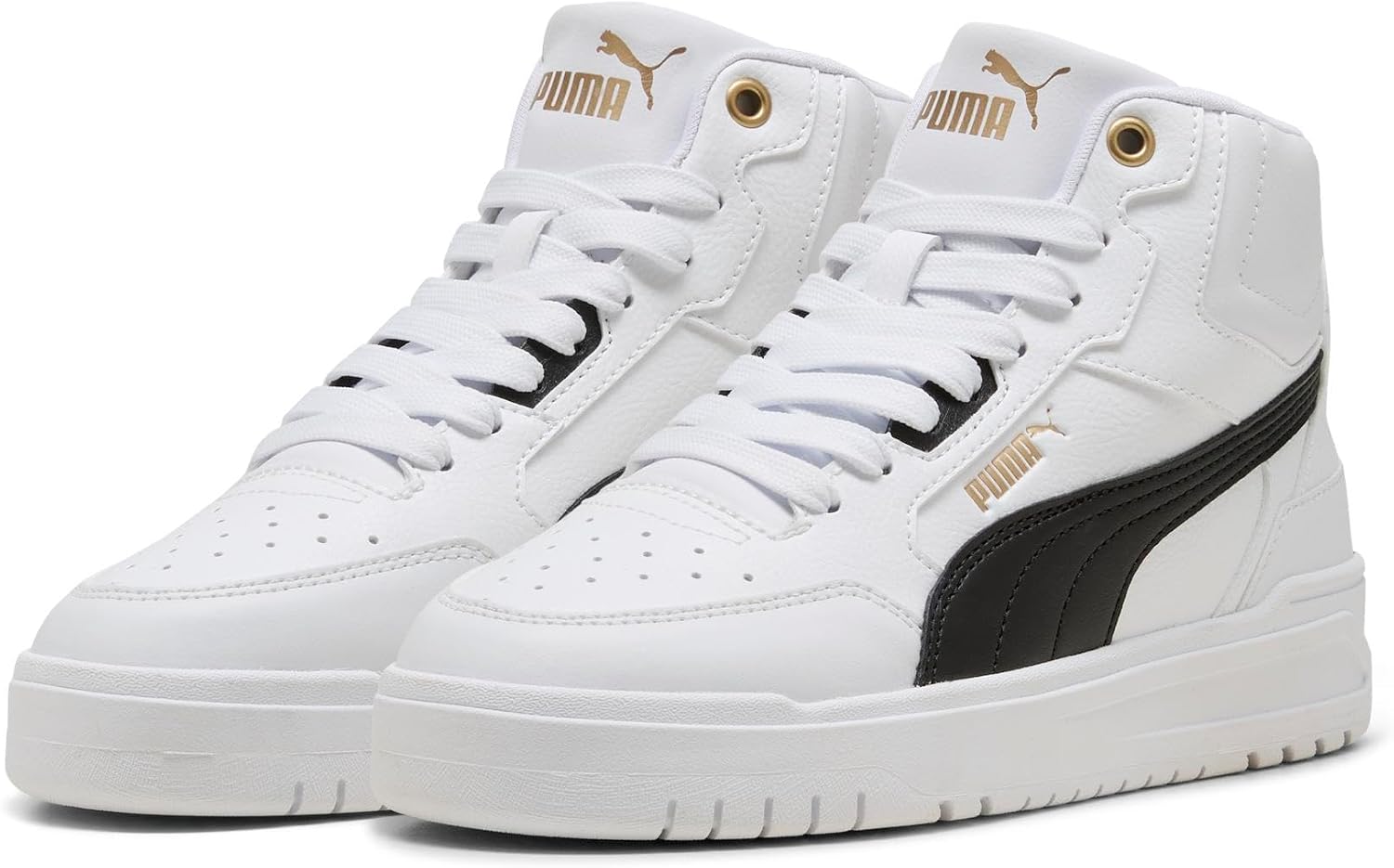 سعر ومواصفات Shuffle Downtown Mid - Puma White-Puma Bla - 39 (B0G75TX4RQ) على Amazon EG