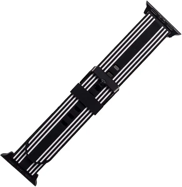 سعر ومواصفات Silicon Waterproof Watch Replacement Strap Gaming Design Compatible For Watch 42MM, 44MM and 45MM (B0GKVYC2Z3) على Amazon EG