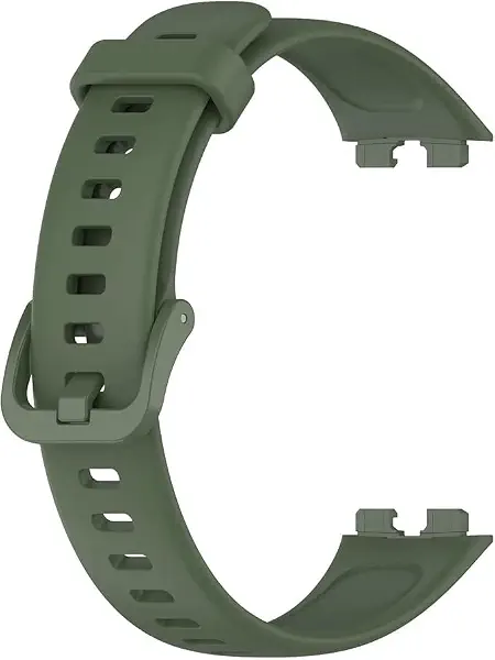 سعر ومواصفات Silicone band 1098 Strap，Water proof Breathable Adjustable Straps 1098, One Size, Silicone, No Gemstone and visual excellence for daily busness - Green (B0GZPPM9PY) على Amazon EG