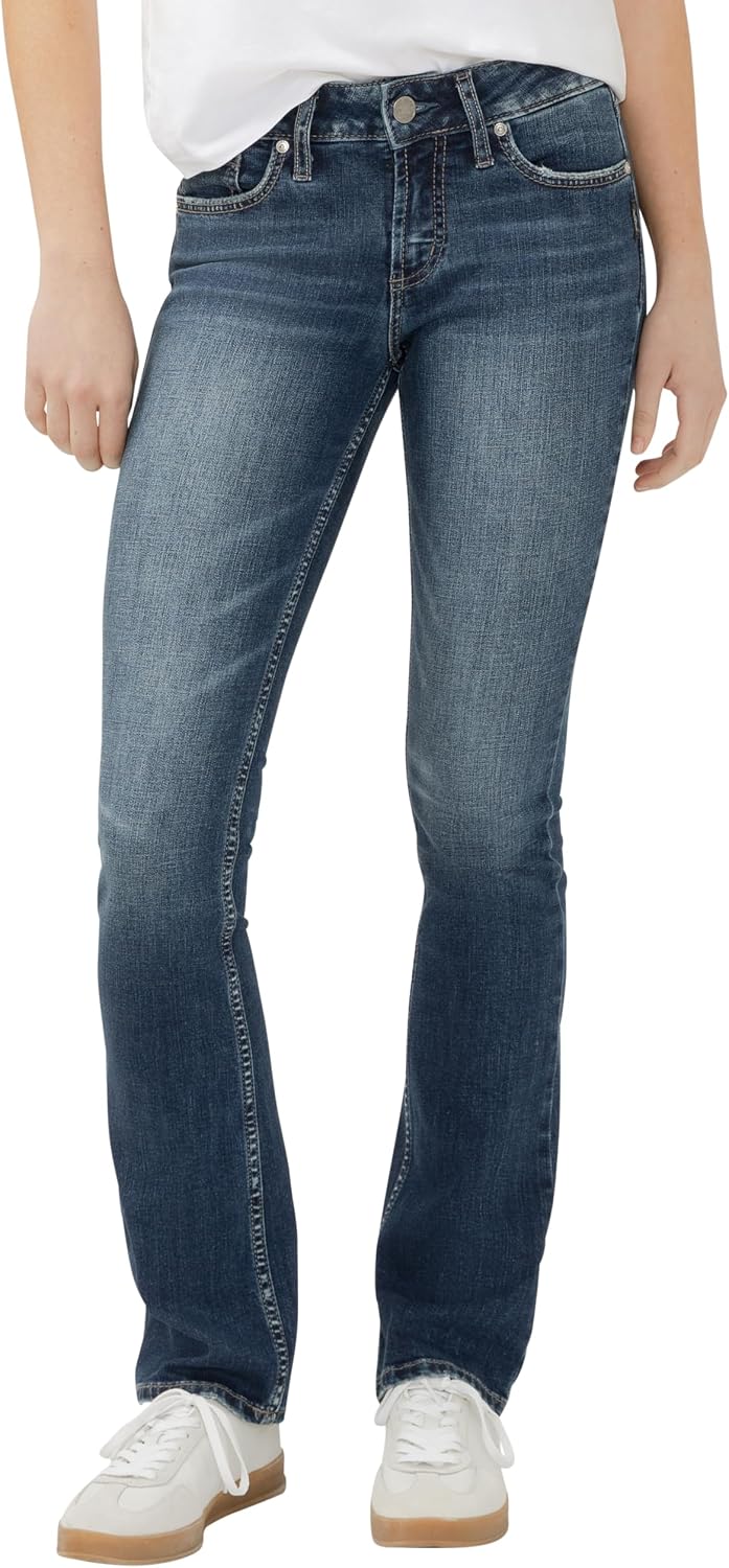 سعر ومواصفات Silver Jeans Co. Women's Suki Mid Rise Slim Bootcut Jeans (B07DFF81R9) على Amazon EG