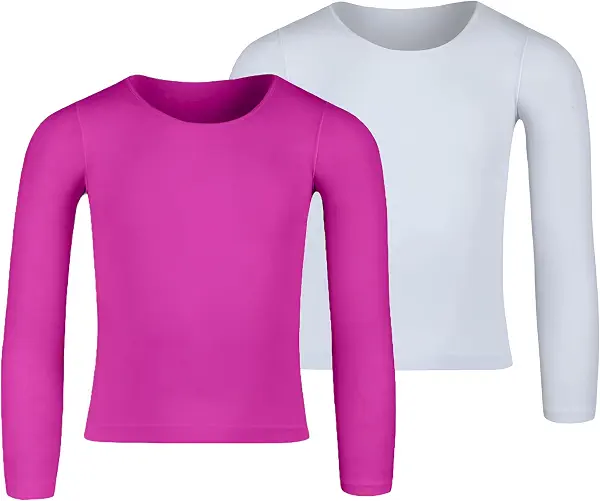 سعر ومواصفات Silvy Girls Set Of 2 Pieces Cellina Girls Long Sleeves Top Underwear (B08BWZZ9XN) على Amazon EG