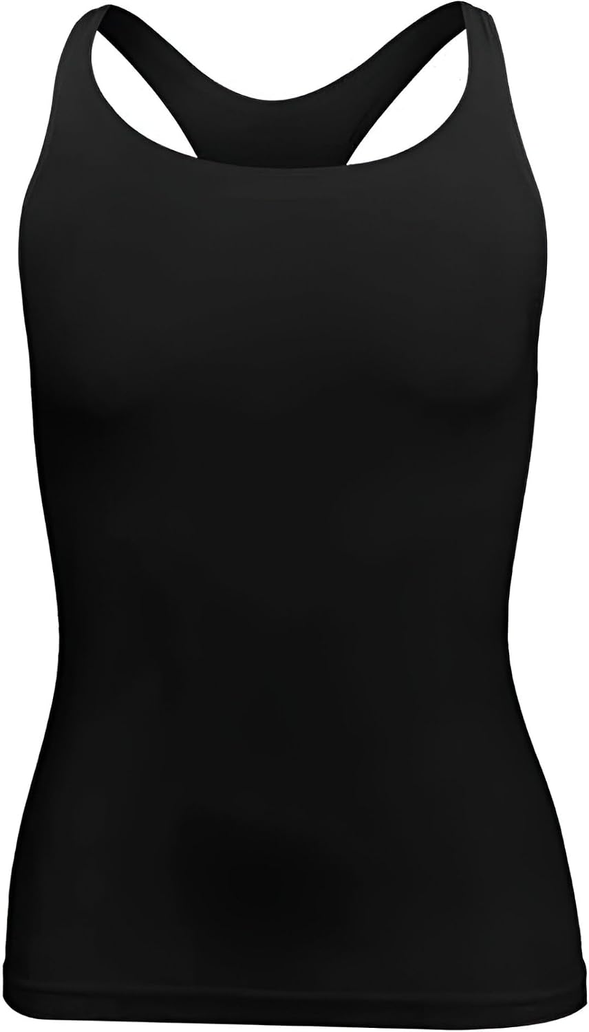 سعر ومواصفات Silvy Lycra Castella Sleeveless Top Racerback For Women-Black-2XL (B0HHFD13H7) على Amazon EG