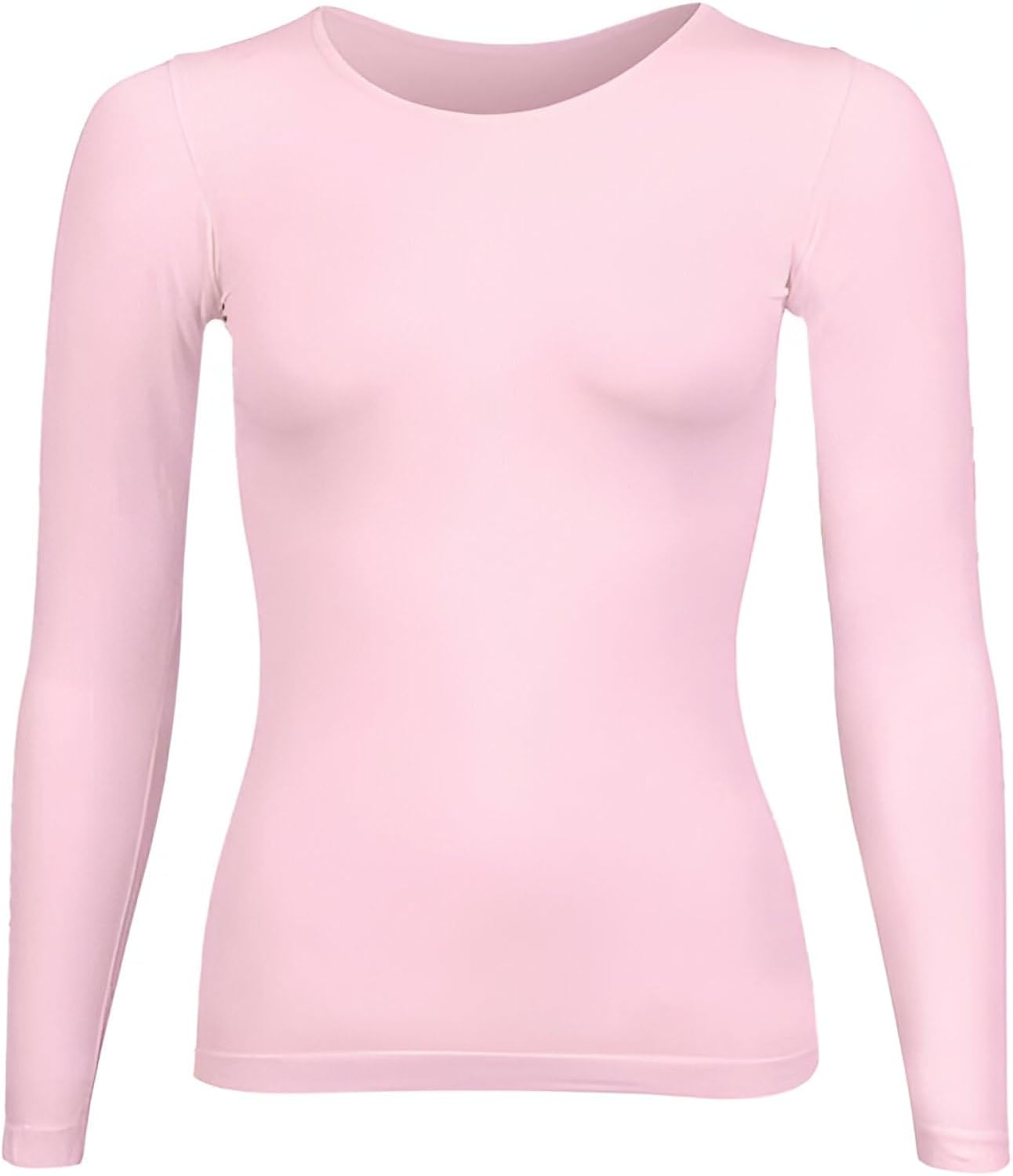 سعر ومواصفات Silvy Lycra Celina Long Sleeves Round Neck Top For Women-Rose-XL (B0HHFBTFDC) على Amazon EG