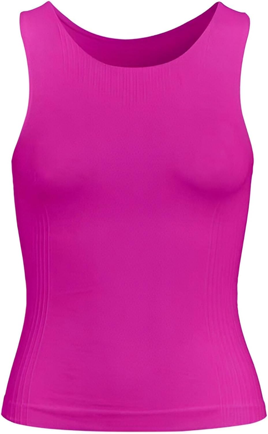 سعر ومواصفات Silvy Lycra La Mella Sleeveless Round Neck Top For Women-Fuchsia-2XL (B0HHFB8X6L) على Amazon EG