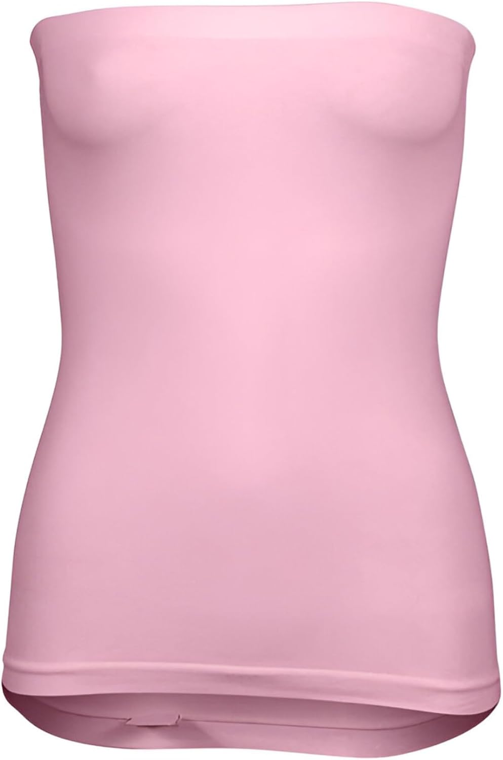 سعر ومواصفات Silvy Lycra Sandra Solid Tube Top For Women-Rose-L (B0HHFJJDR7) على Amazon EG