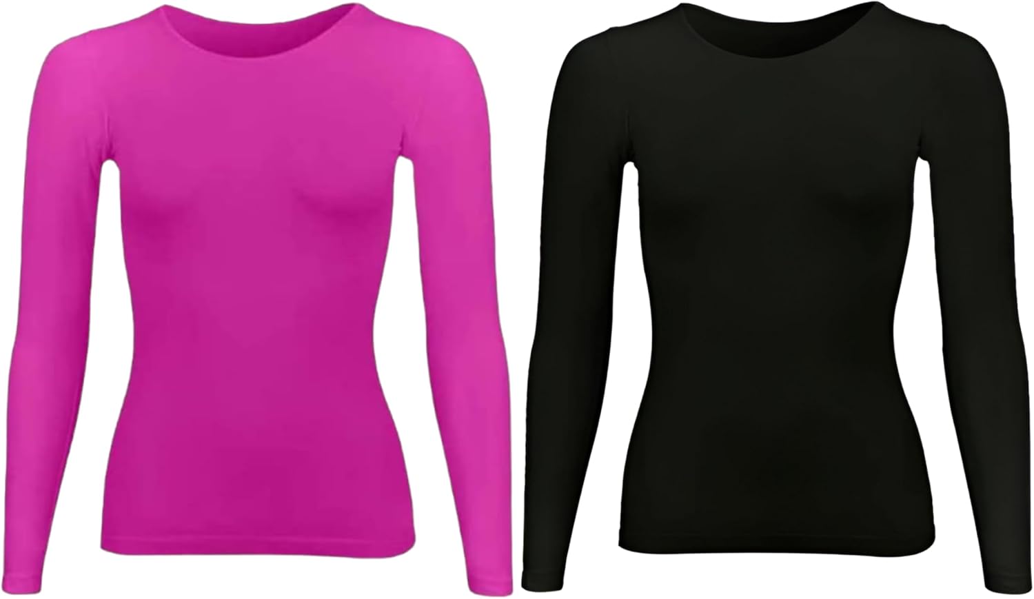 سعر ومواصفات Silvy Womens Set Of 2 Pieces Celina Top Long Sleeves Round Neck Set Of 2 Pieces Celina Top Long Sleeves Round Neck (pack of 2) (B08BWW913P) على Amazon EG