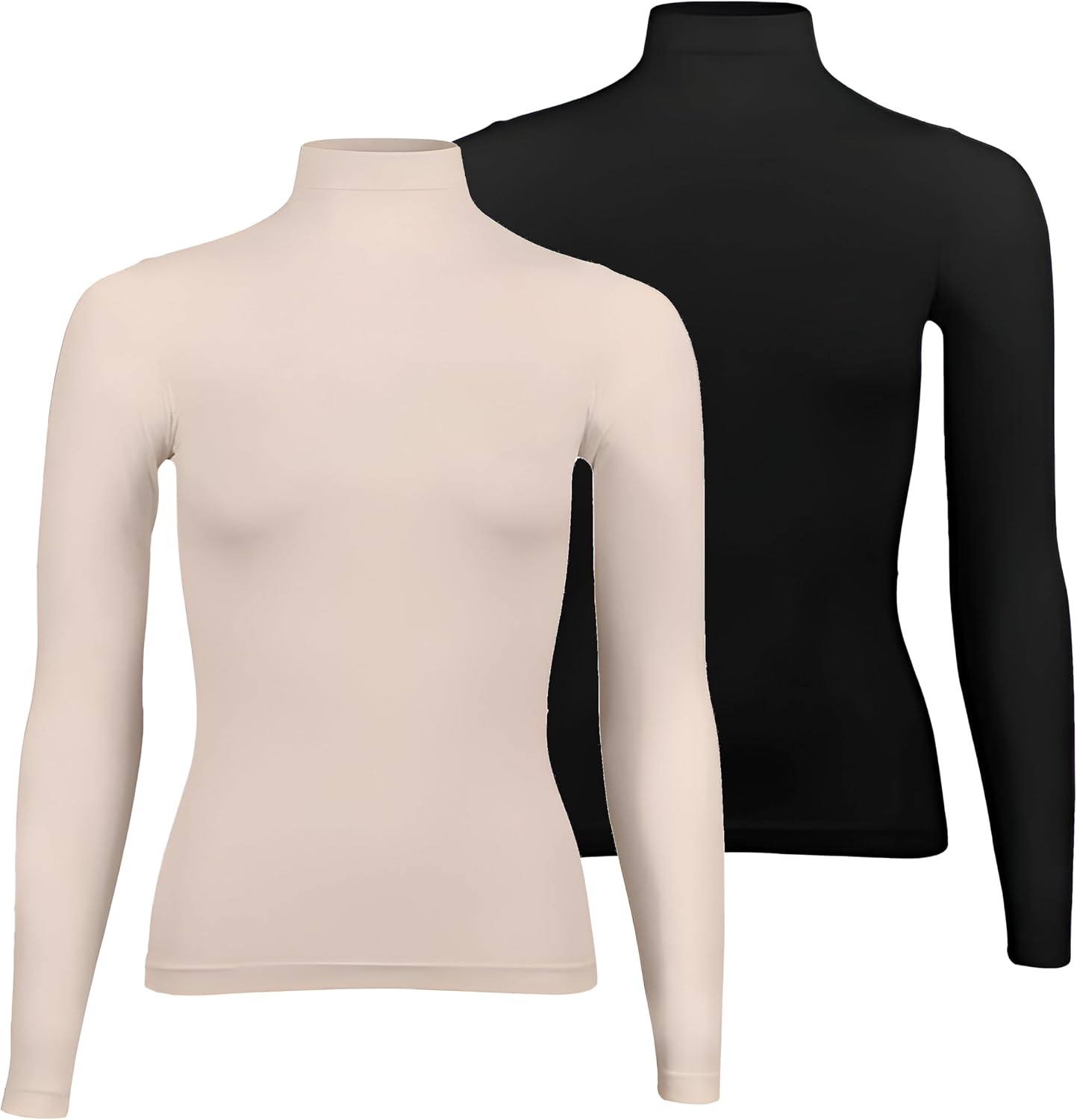 سعر ومواصفات Silvy Womens Set Of 2 Pieces Celina High Top Long Sleeves High Neck (B0DC59H78N) على Amazon EG