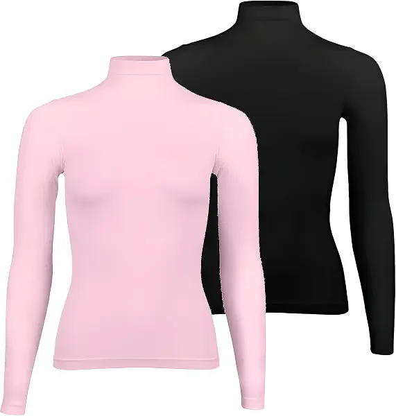 سعر ومواصفات Silvy Womens Set Of 2 Pieces Celina High Top Long Sleeves High Neck (B0DC5B98YZ) على Amazon EG