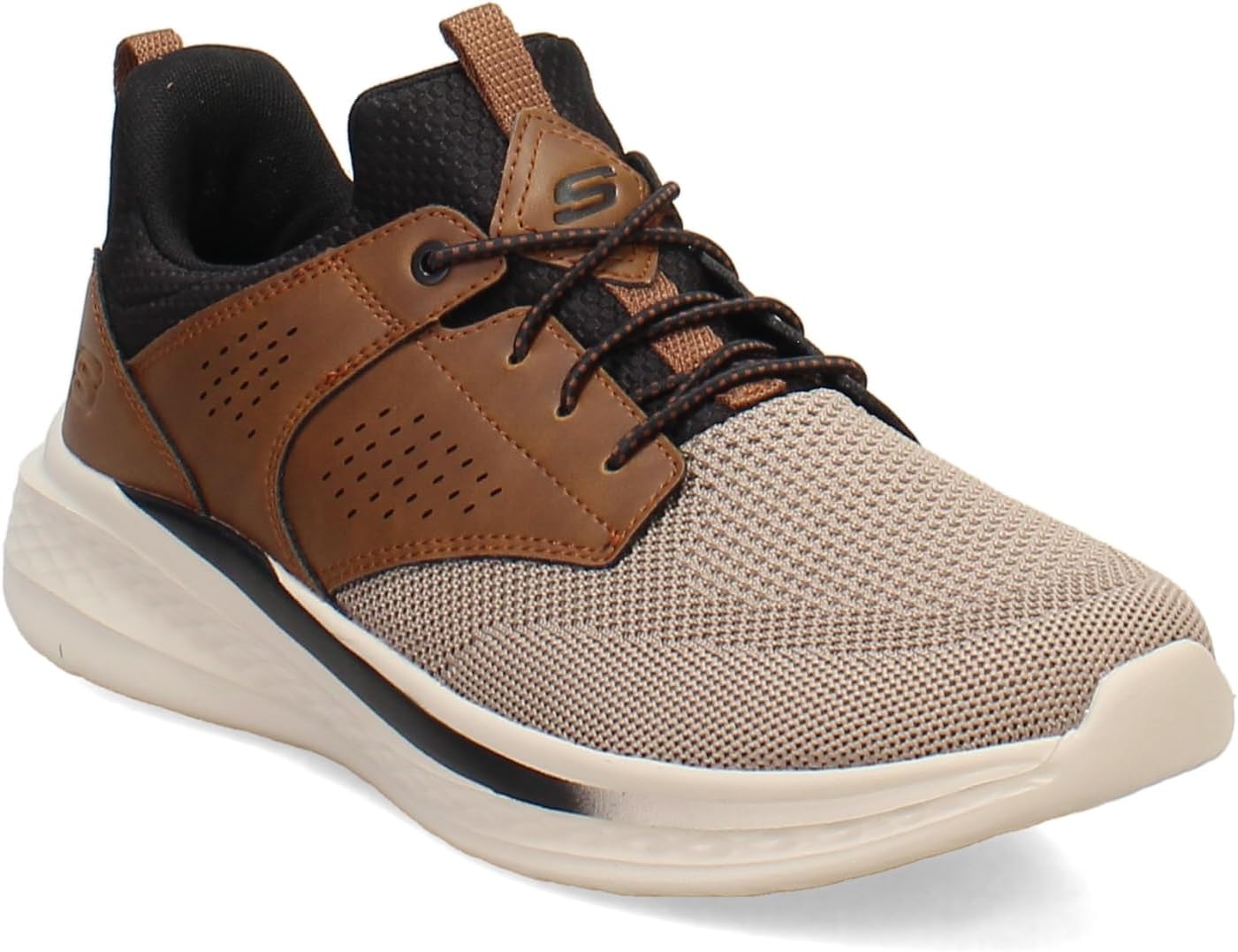 سعر ومواصفات Skechers USA Men's Men's Slade-Breyer Sneaker, Brown/Tan, 8.5 (B0CYS7WN74) على Amazon EG