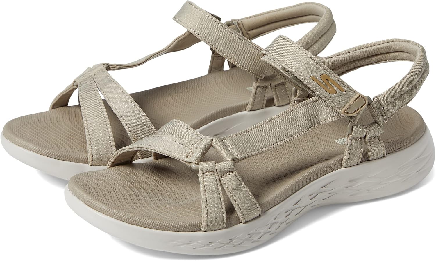 سعر ومواصفات سكيتشرز كالي وومنز Skechers Women's 15316 Ankle Strap Sandals, Medium (B072T2TQ7X) على Amazon EG